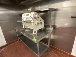 ANETS SDR-21 DOUBLE PASS DOUGH ROLLER Table Top