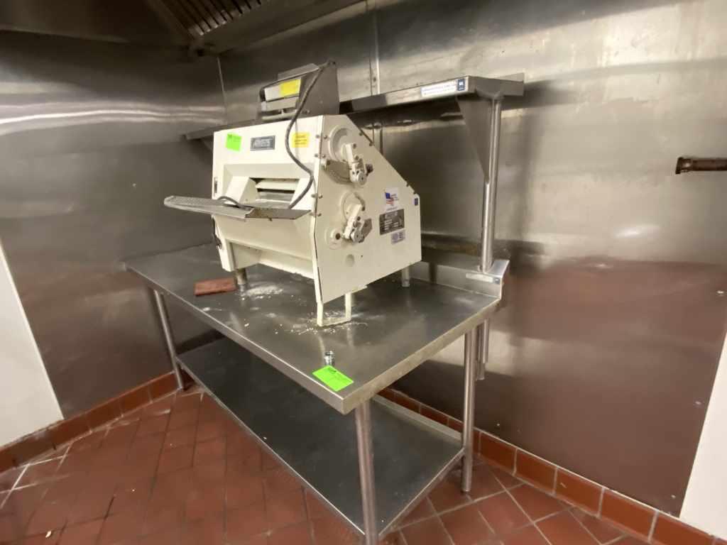 ANETS SDR-21 DOUBLE PASS DOUGH ROLLER Table Top