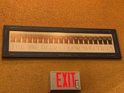 Long Sam Adams Beer Sign 51" x 15" approx