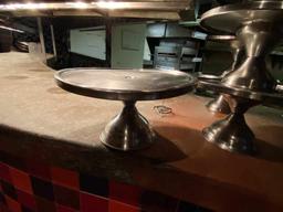 Lot of Stainless Pizza Table Stands, 18 units