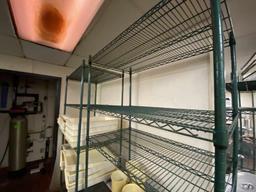 Two Metro Shelf Units No Contents