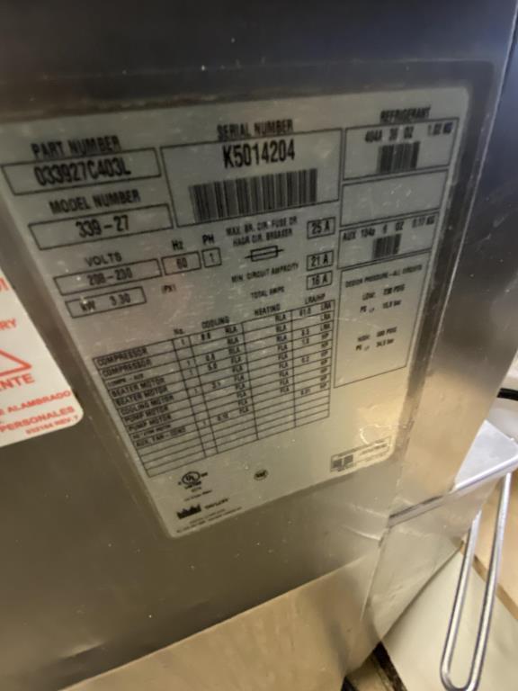 Taylor Model 339-27 Ice Cream Machine