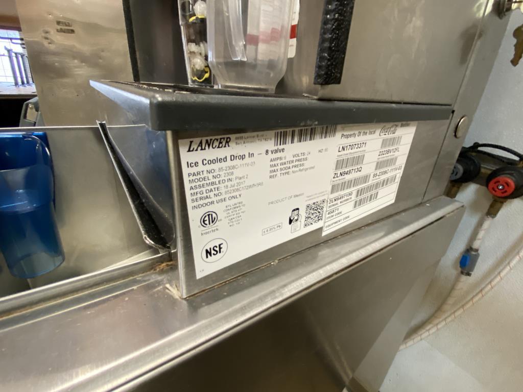 Lancer Drop In Fountain Drink Despenser Station