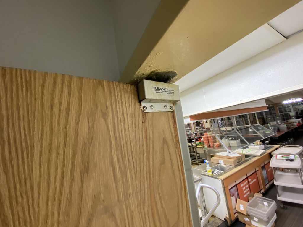 Eliason Restaurant Door, includes door and hinges