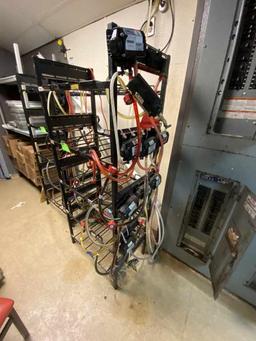 5 Triple Racks with Flojet Syrup Pumps