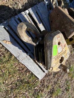 DRH Johnson Crane Snatch Block Hook