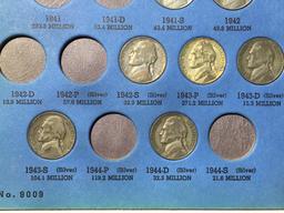 Jefferson Nickel Collection Starting 1938