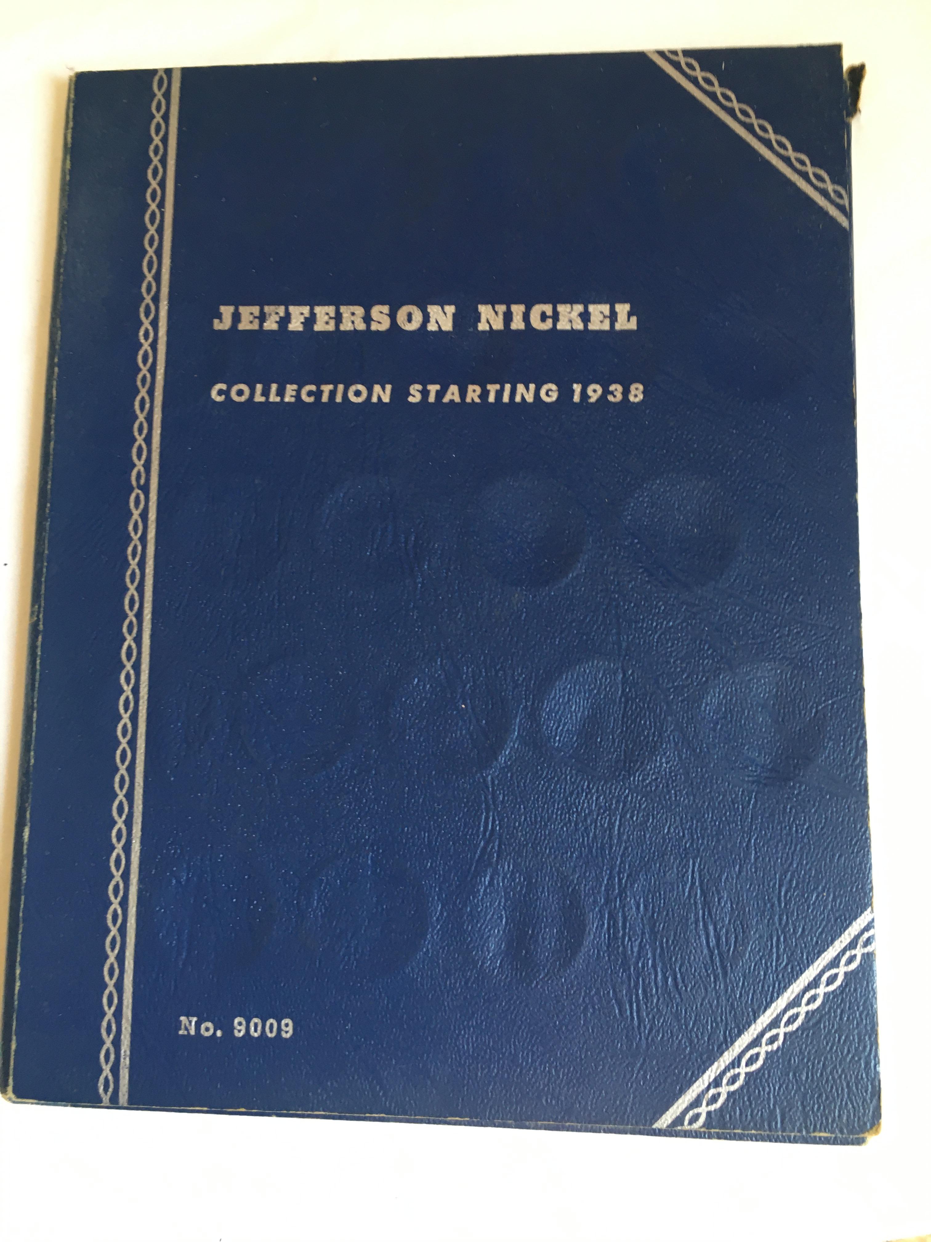 Jefferson Nickel Collection Starting 1938