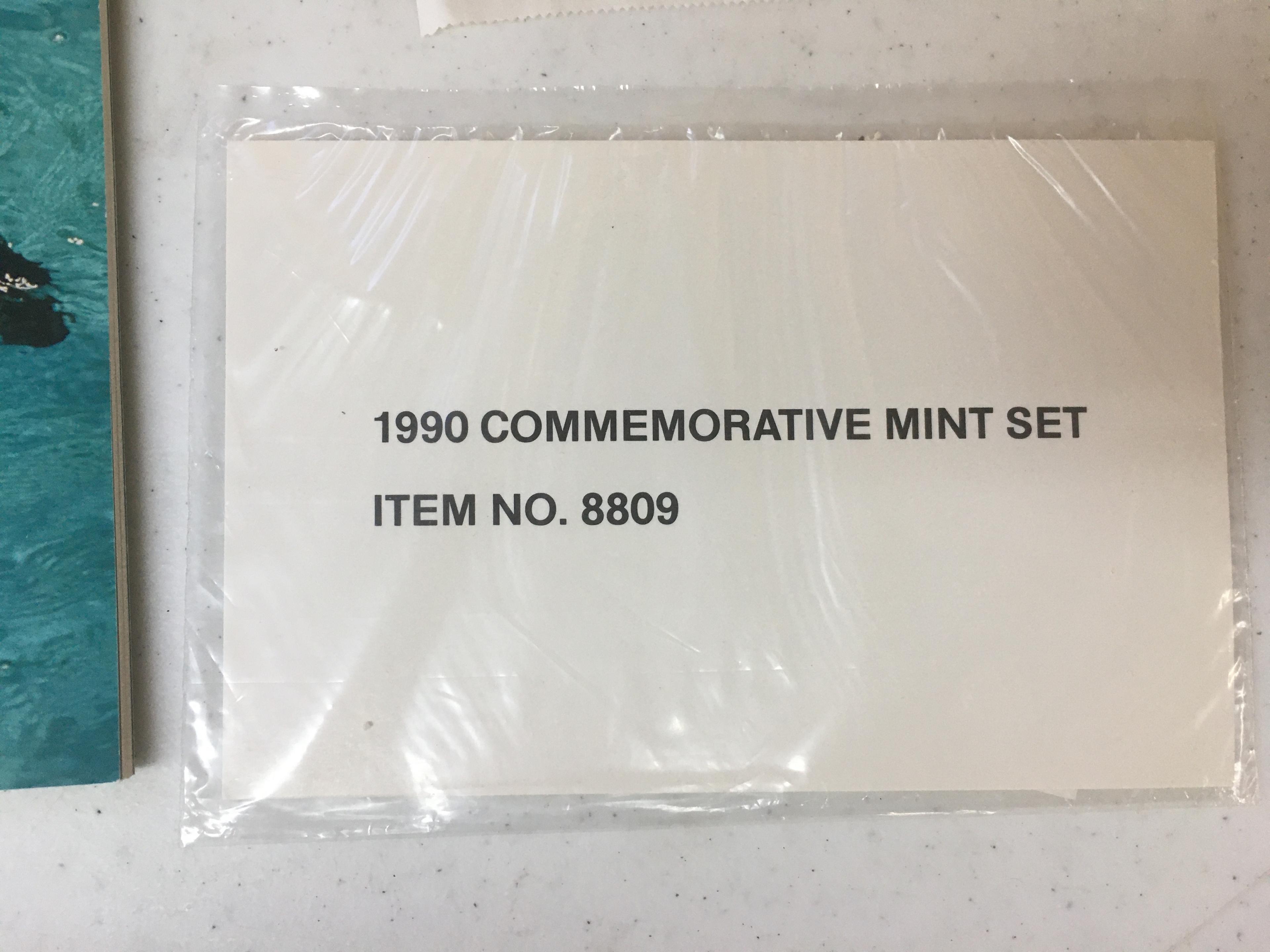 1990 Commemorative Mint Set Never Opened Usps Stamps