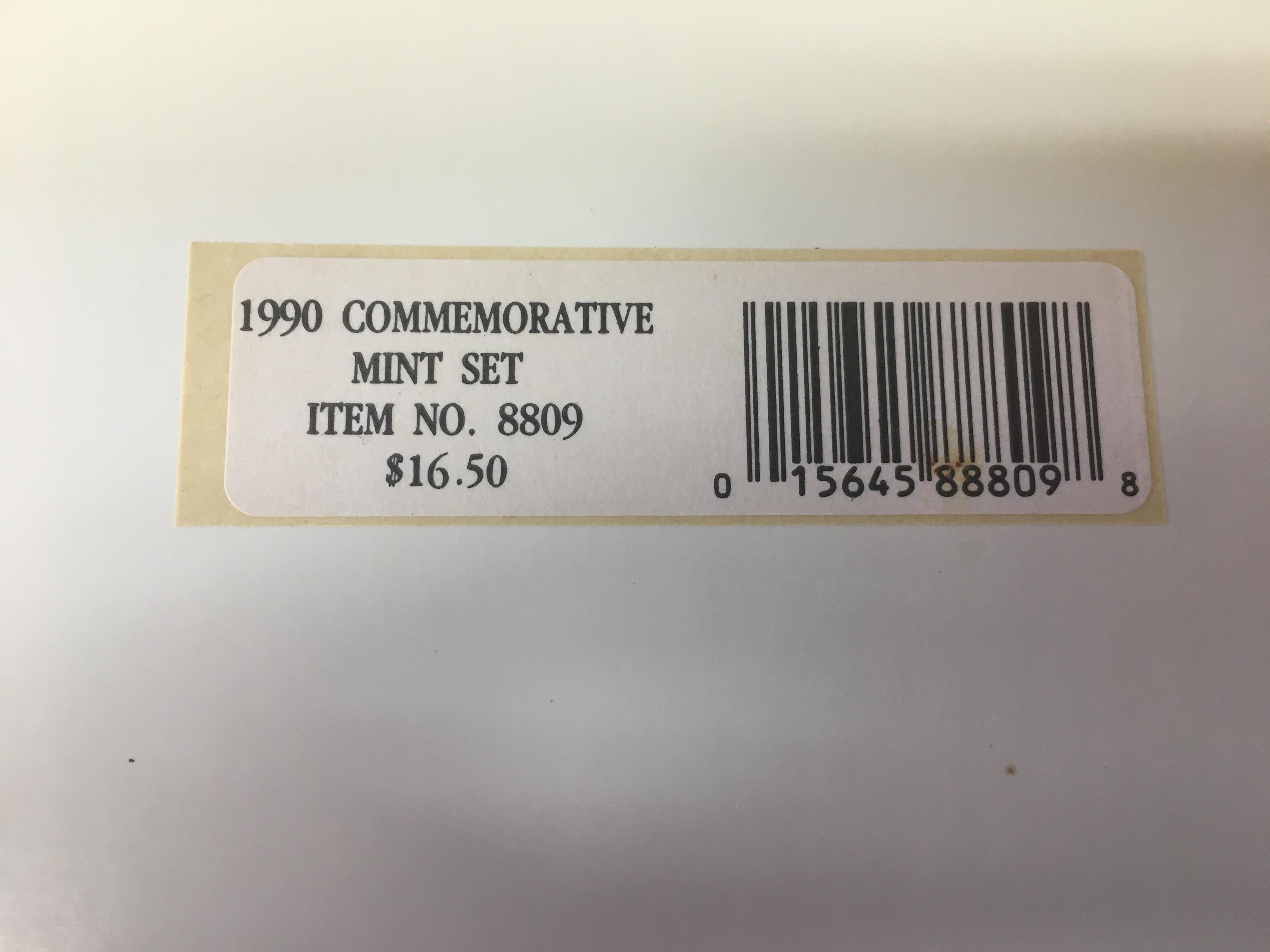 1990 Commemorative Mint Set Never Opened Usps Stamps
