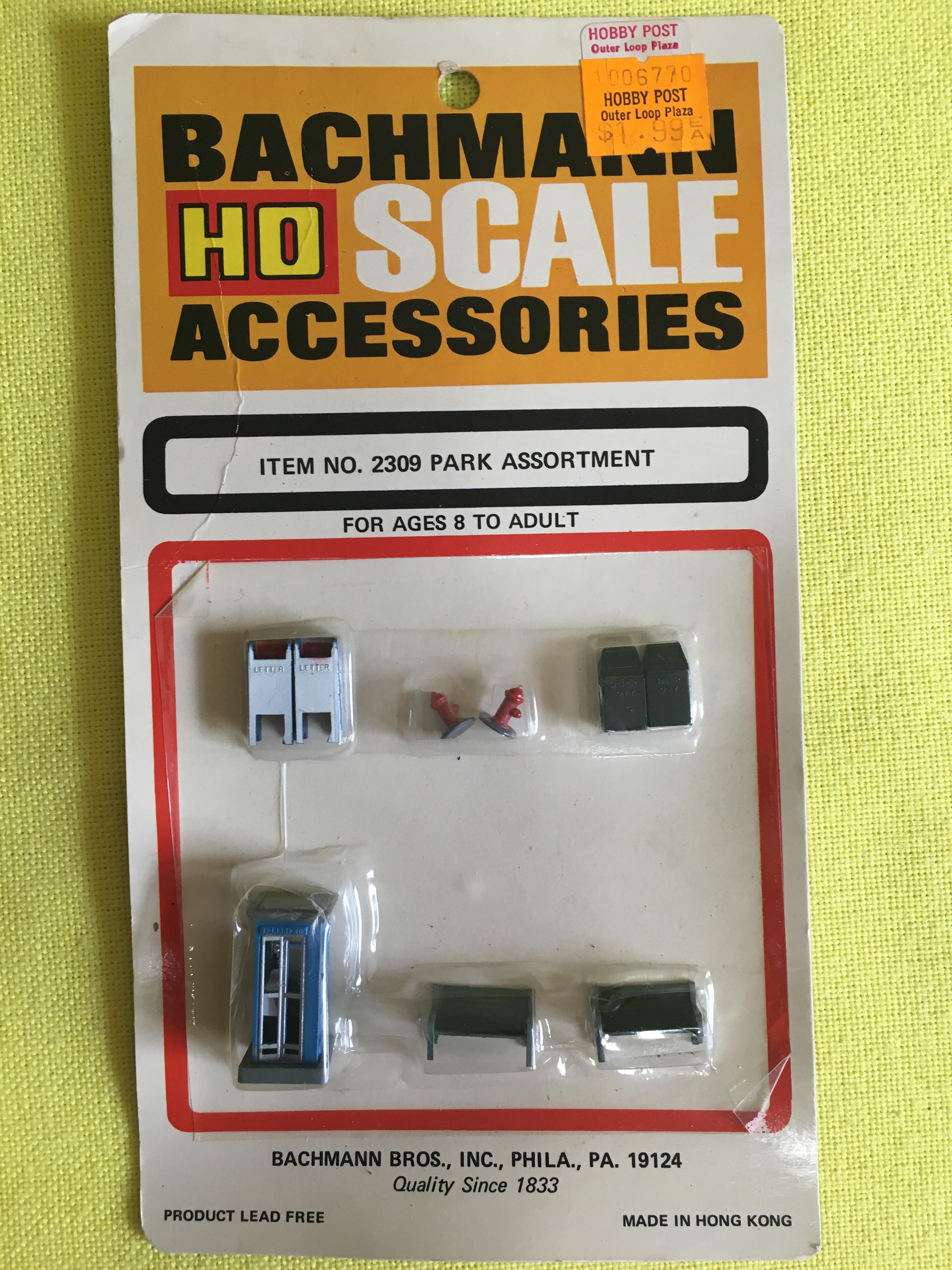 Bachmann Ho Item No.2309 Park Assortment