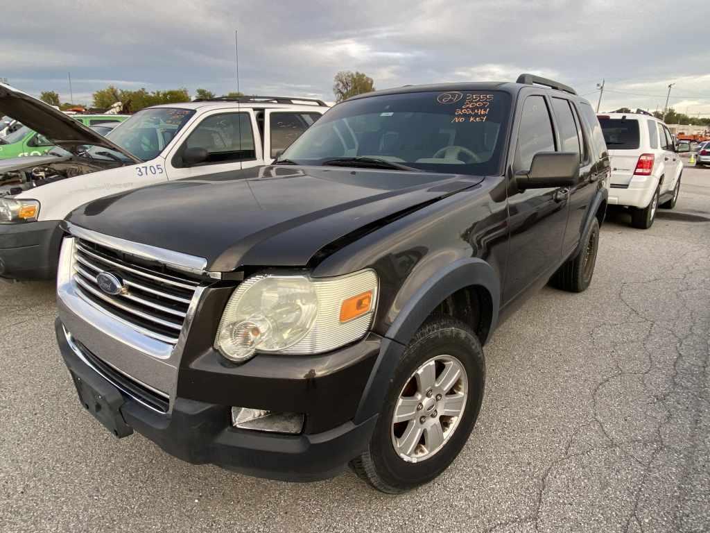 2007  Ford  EXPLORER, Color- GRAY ,  Unit# 3555