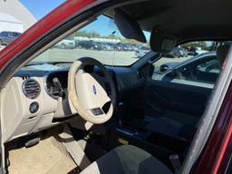 2007  FORD   EXPLORER, Color- RED ,  Unit# 3547