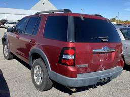 2007  FORD   EXPLORER, Color- RED ,  Unit# 3547