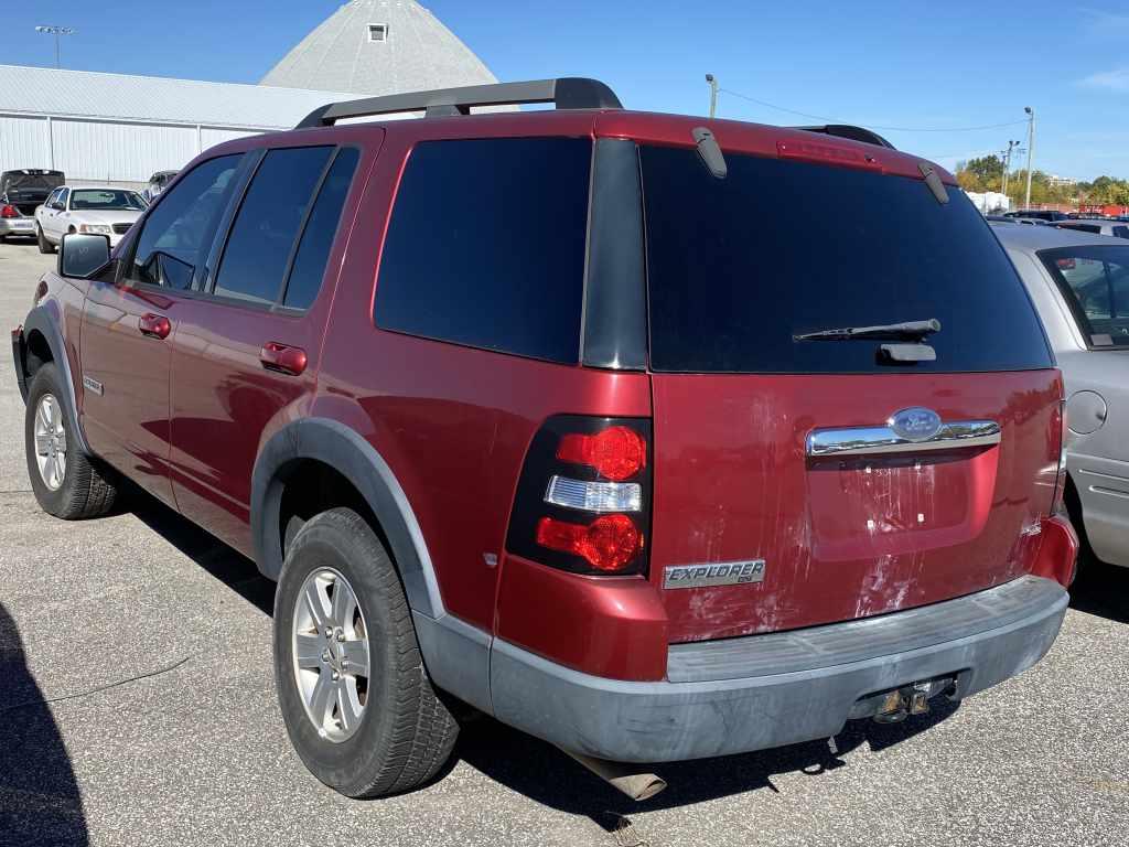 2007  FORD   EXPLORER, Color- RED ,  Unit# 3547