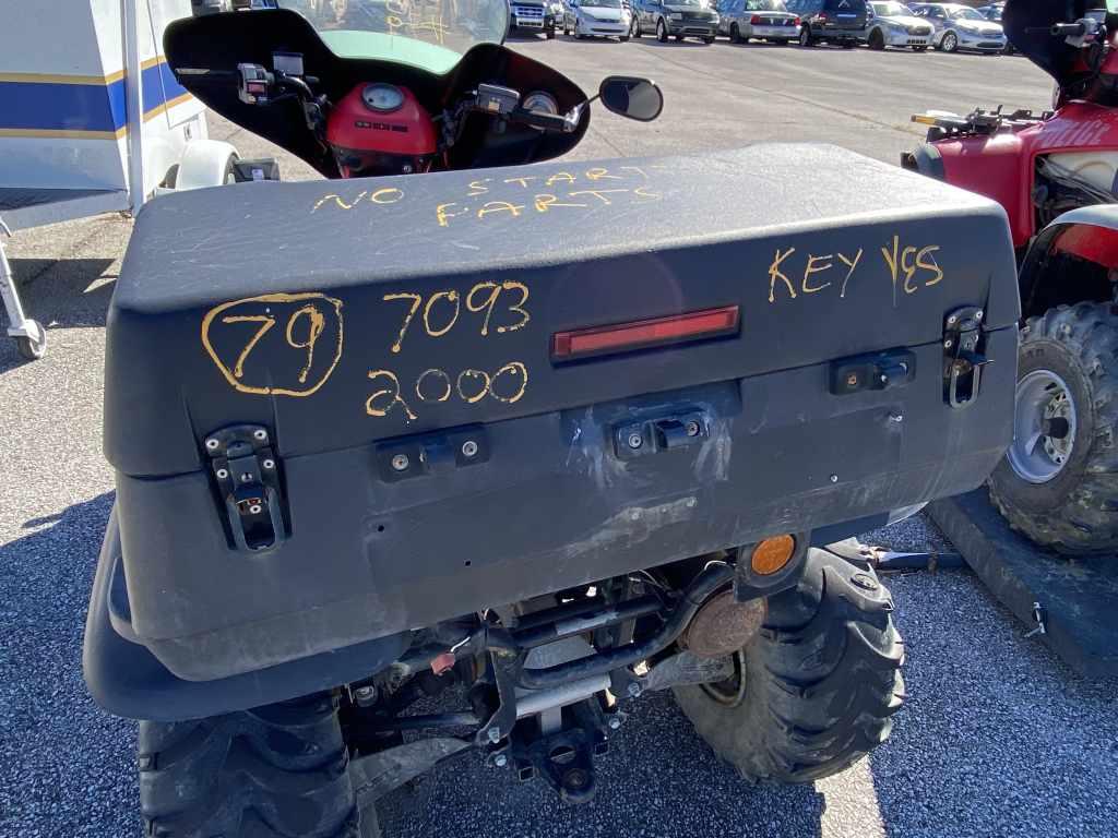 2000 POLARIS ATV, Color- RED, Unit# 7093