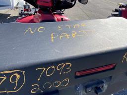 2000 POLARIS ATV, Color- RED, Unit# 7093