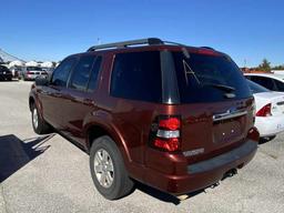 2010 FORD EXPLORER, Color- MAROON,  Unit# 3592