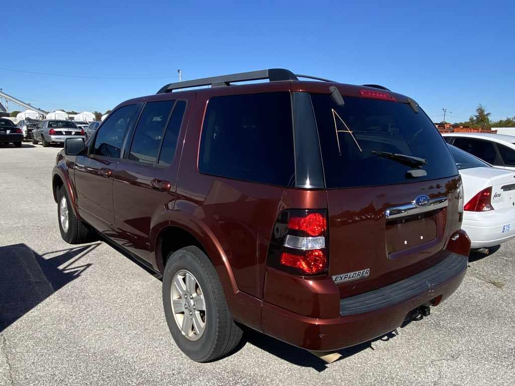 2010 FORD EXPLORER, Color- MAROON,  Unit# 3592