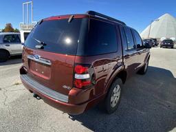 2010 FORD EXPLORER, Color- MAROON,  Unit# 3592