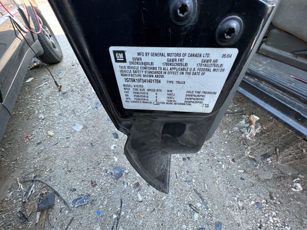 2004 GMC 1500 Tow# 112802