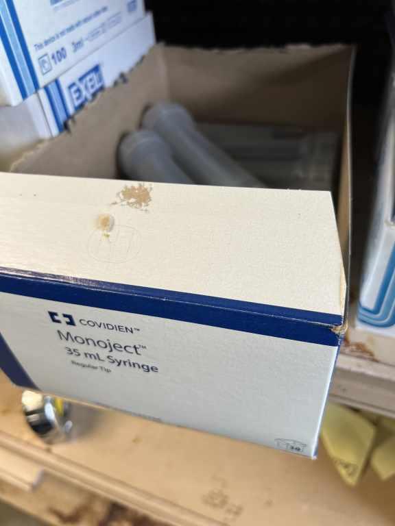 1 Box 35ml Syringe without Needle