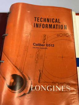 Genuine Longines Parts and Tech Catalogs