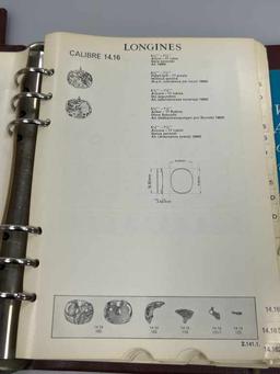Genuine Longines Parts and Tech Catalogs