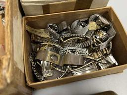 Large Assortment of Metal Watch Bands