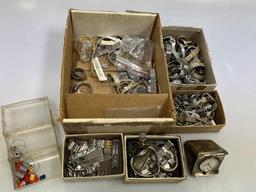 Large Assortment of Metal Watch Bands