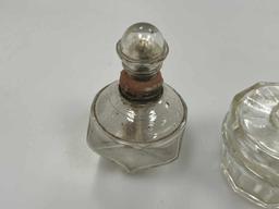 Glass Alcohol Lamp and Jar