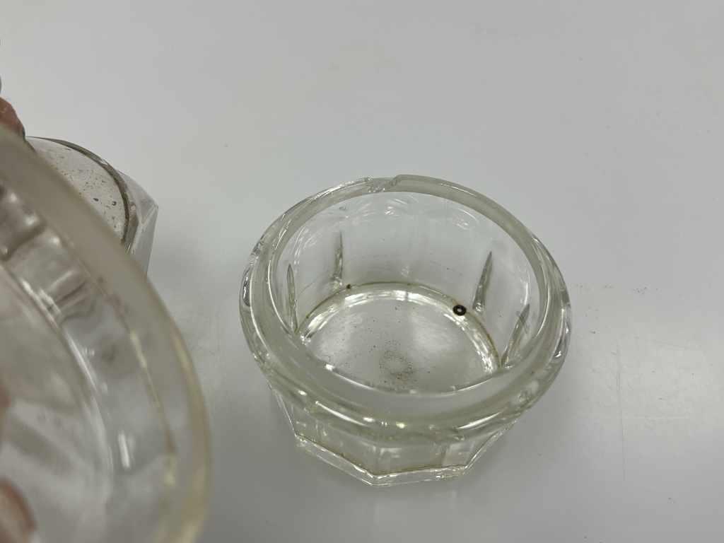 Glass Alcohol Lamp and Jar