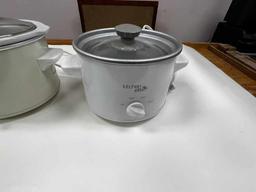 2 Small Pickle Pots