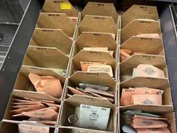 27 Drawer SUC Watch Crystal Cabinet with Crystals