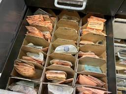 27 Drawer SUC Watch Crystal Cabinet with Crystals