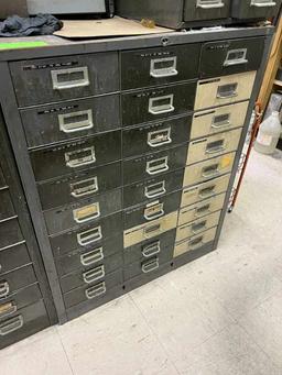 27 Drawer SUC Watch Crystal Cabinet with Crystals