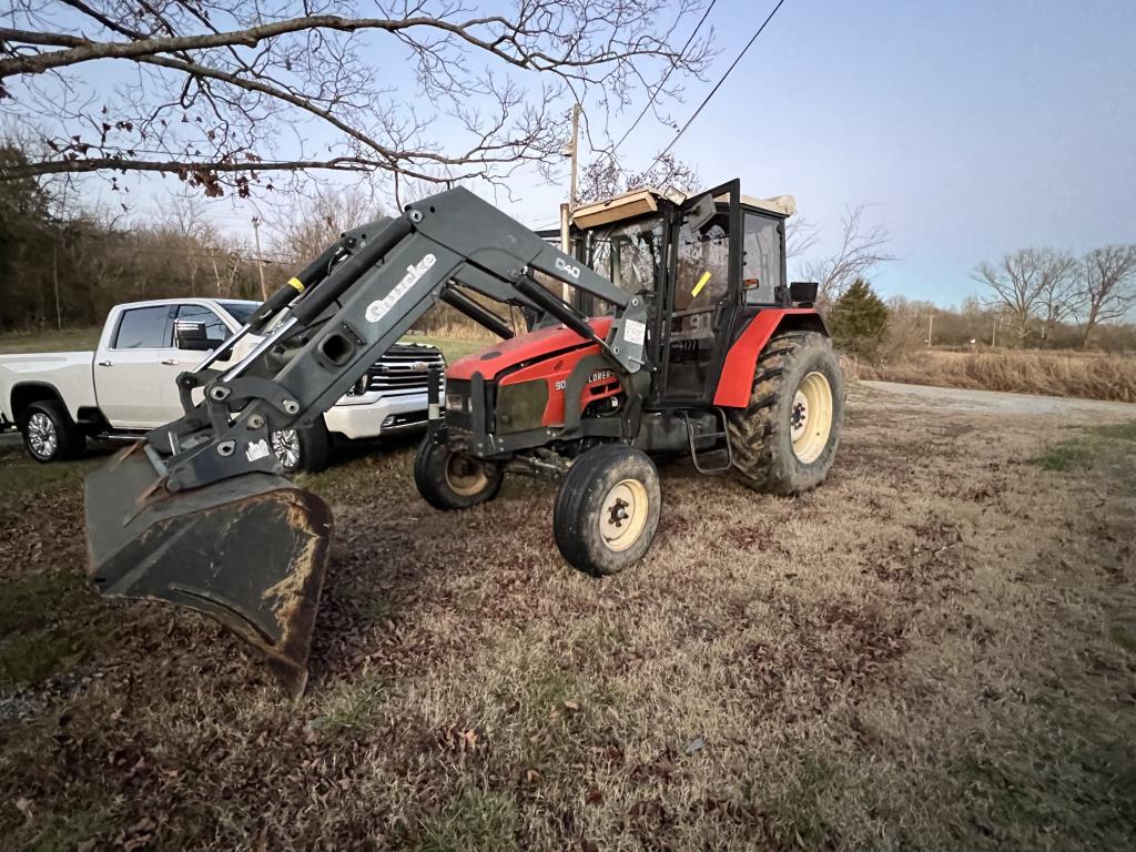 SAME Explorer 90 Tractor W/Cab & Loader