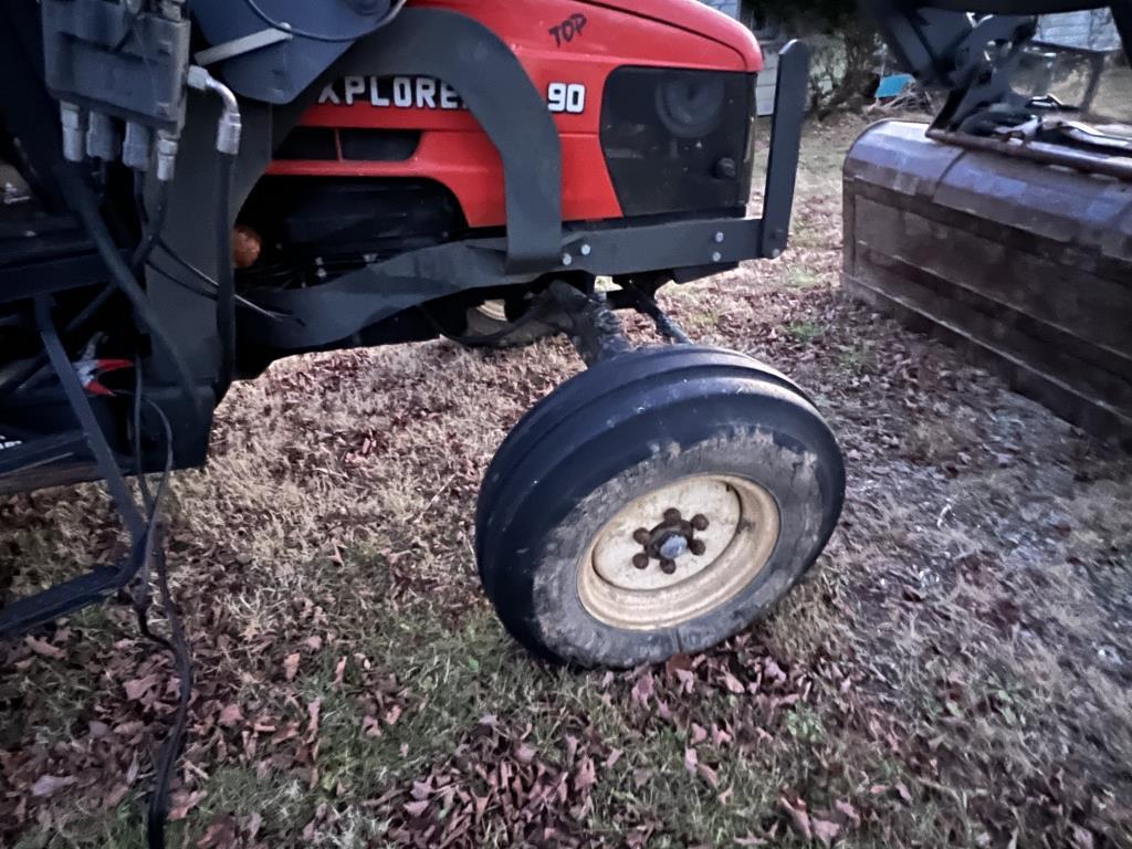 SAME Explorer 90 Tractor W/Cab & Loader