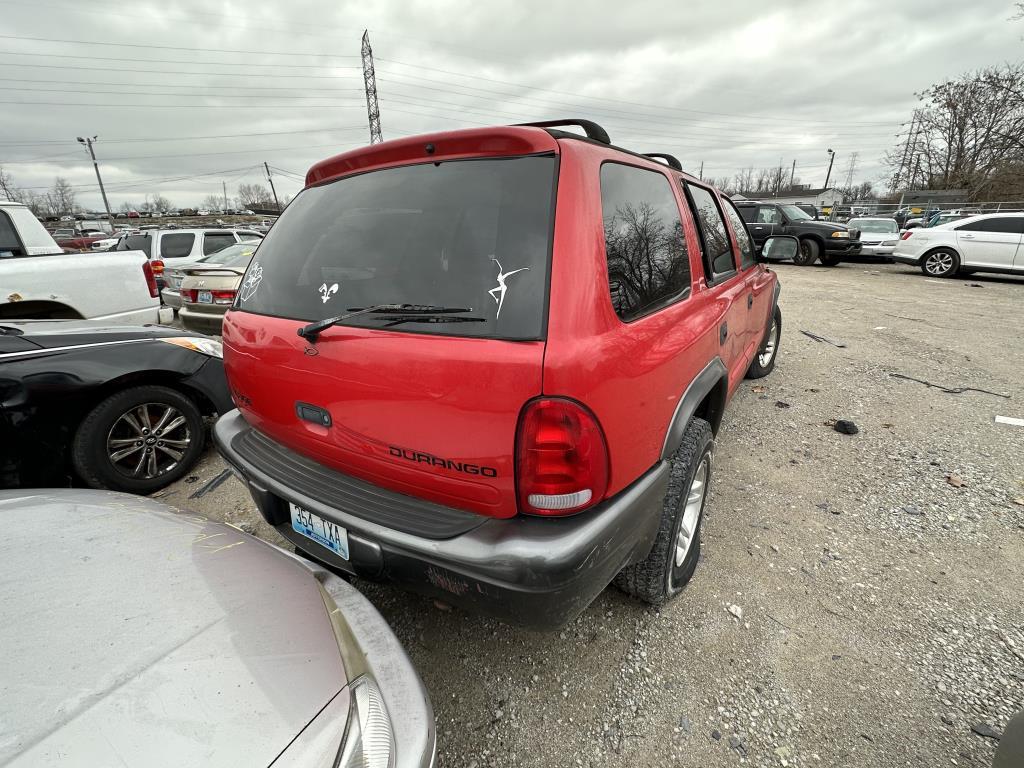 2002 Dodge Durango Tow# 5835