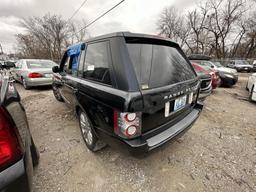 2011 Land Rover Range Rover Tow# 4283