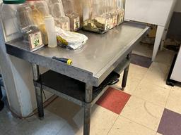 Stainless Steel Prep Table w/Shelf
