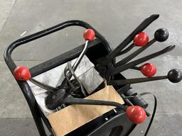 Metal Bander Cart w/ Tools