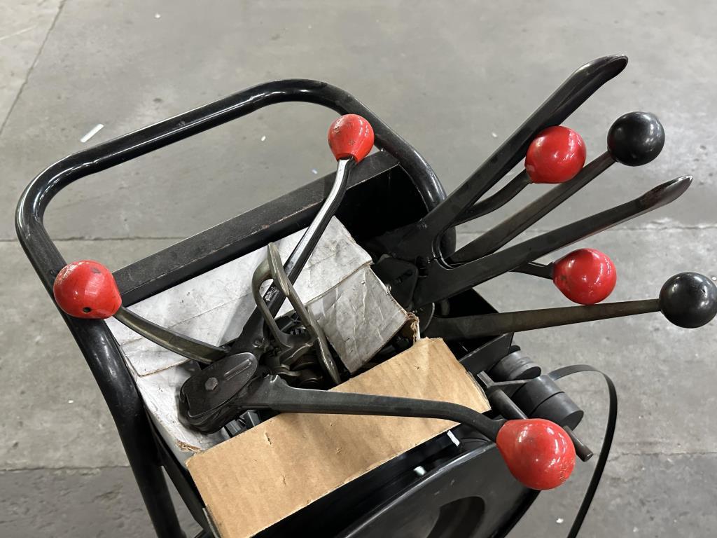 Metal Bander Cart w/ Tools