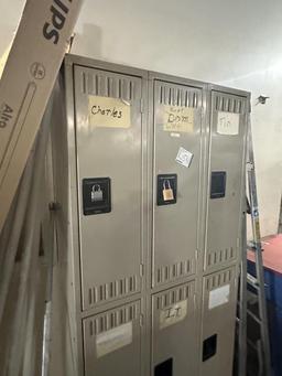 Double Tier School/Employee Lockers