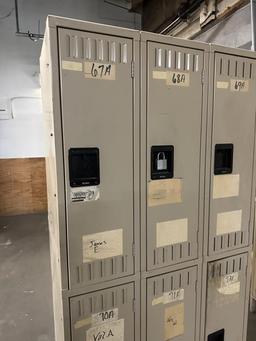 Double Tier School/Employee Lockers