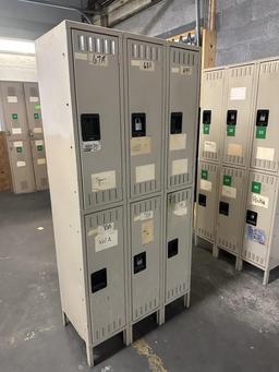 Double Tier School/Employee Lockers