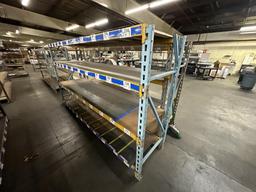 Pallet Racking w/ Thin Sheet Metal Decking Measure