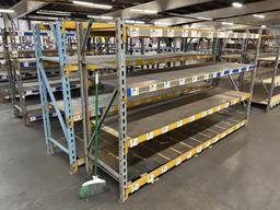 Pallet Racking w/ Thin Sheet Metal Decking Measure