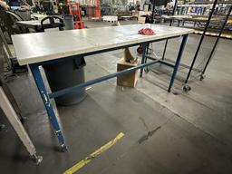 Heavy Duty 6x2-1/2 Work Table