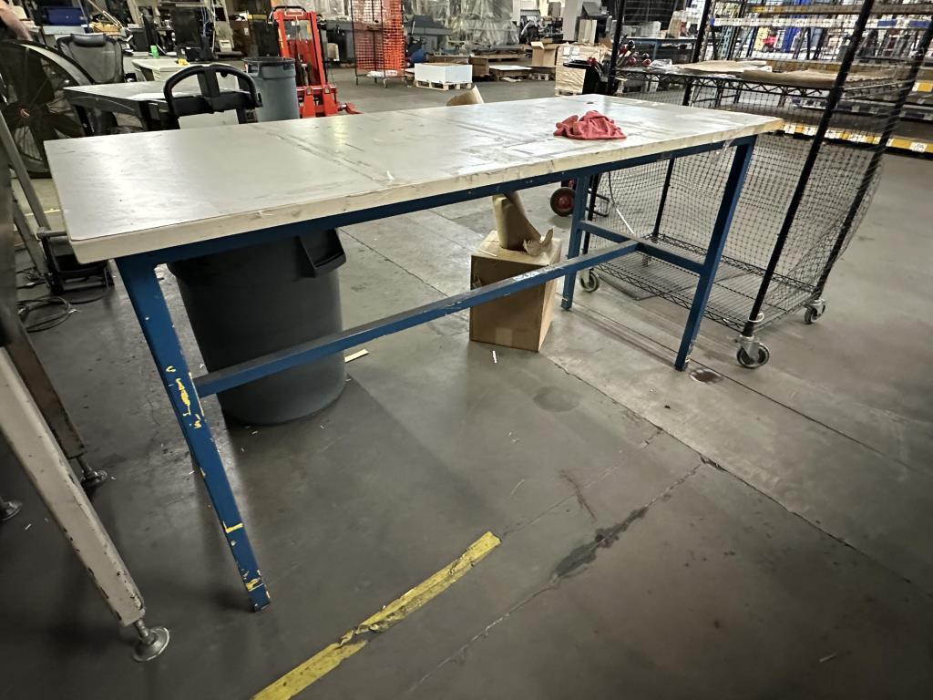 Heavy Duty 6x2-1/2 Work Table